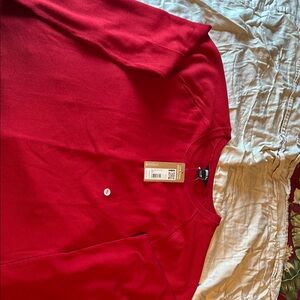 Red Eddie Bauer Long Sleeve Shirt